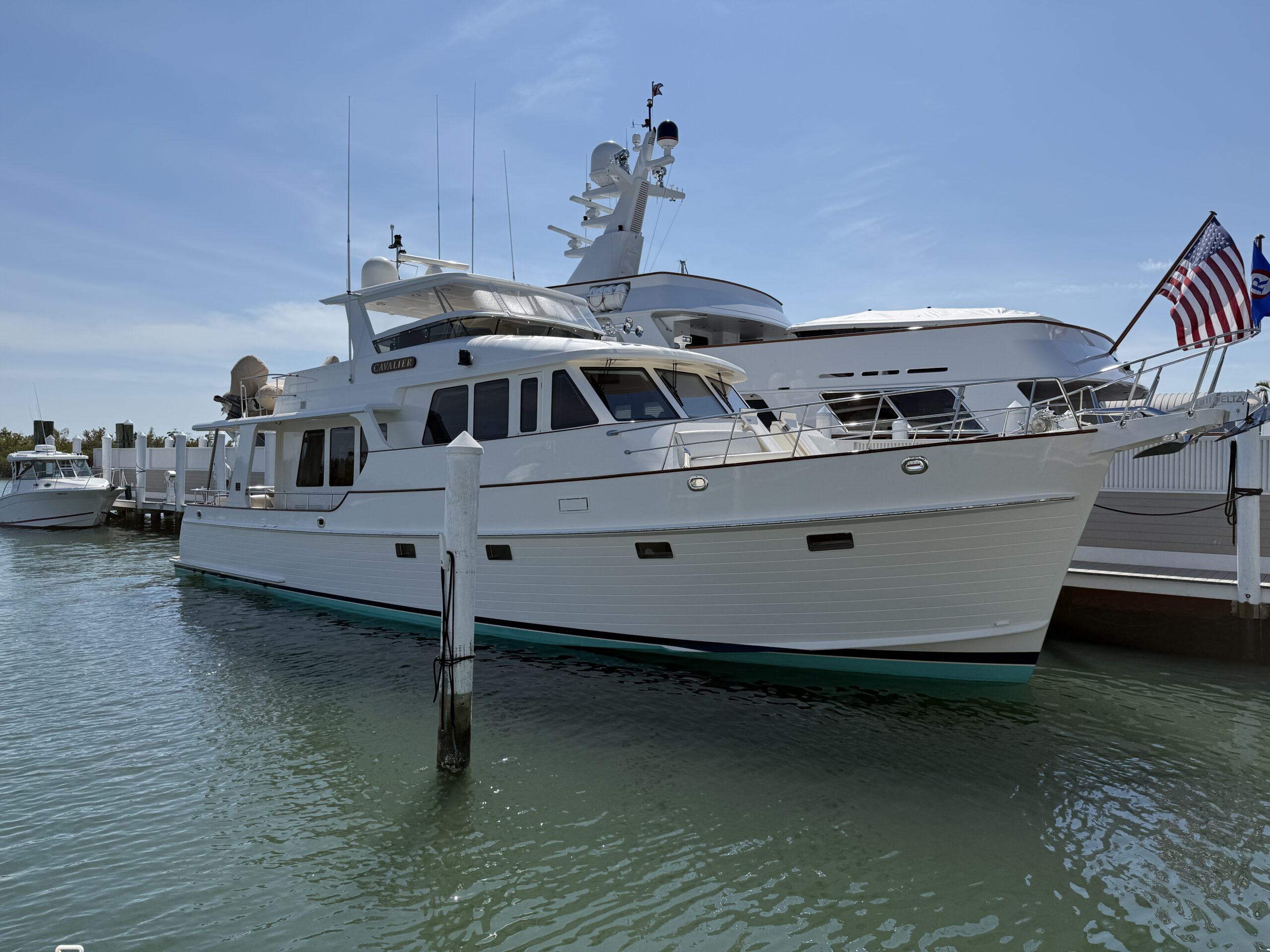Grand Banks Yacht in Boca Grande Naples Boat Watch Service